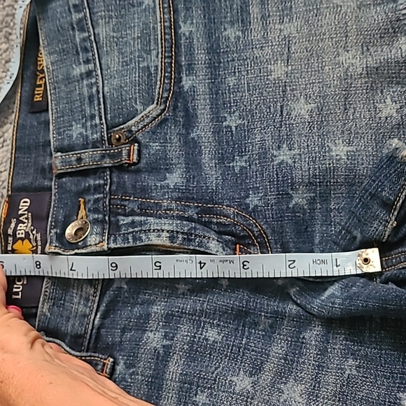Lucky Brand Riley cut-off shorts, denim, size 2/26 - Picture 7 of 8